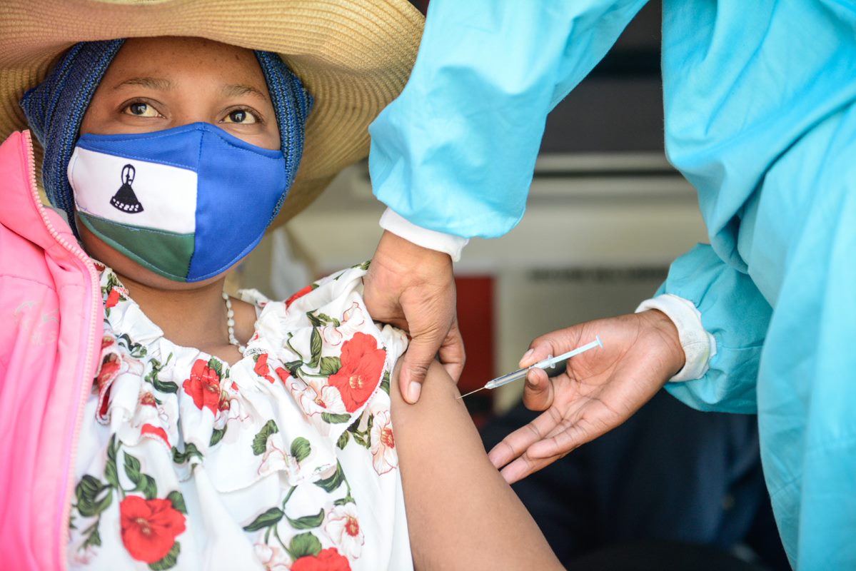 Covid 19 vaccination campaign in Butha-Buthe